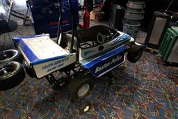 "Boston Youth Services" Go-kart, On Stand, Includes Stand