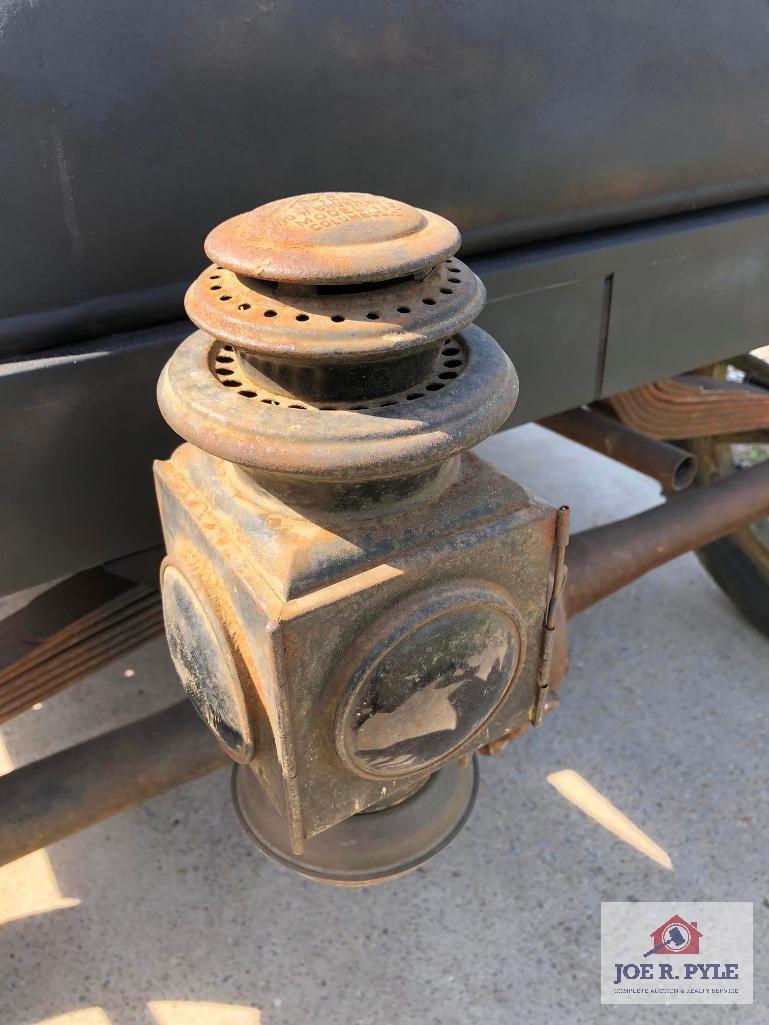 1914 Ford Model T Brass Roadster with carbide generator (with WV State Road Commission inspection