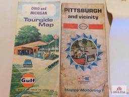 Muntzing Motors, Inc Clarksburg, WV Willys Overland Paper and Old Maps