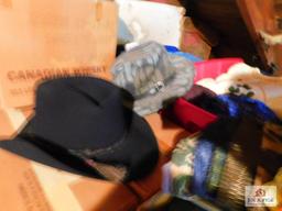 collection of men's hats
