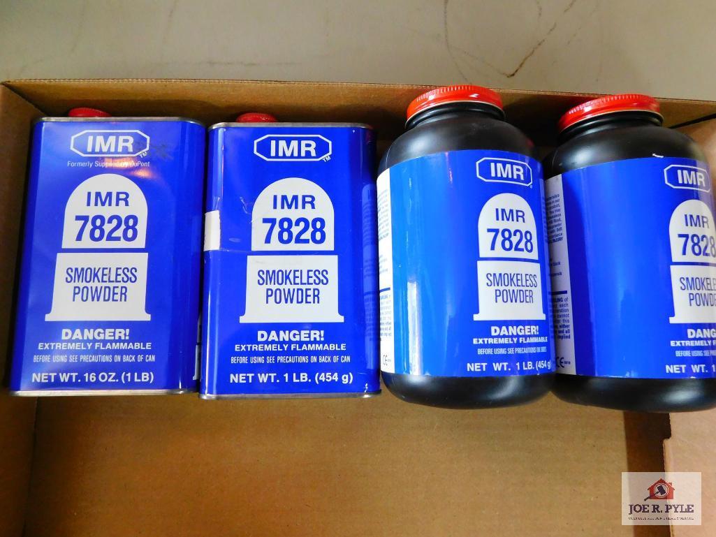 4 containers of 7828 gun powder