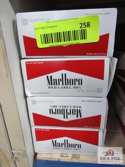 4 cartons of Marlboro red 100'2