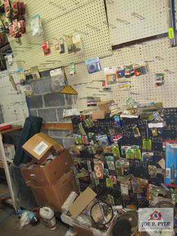 4 ft section of misc. hardware items