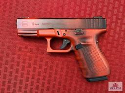[SKU 102425] Glock 19 Gen4 Battleworn Red 9x19 MM | SN: BDUU803