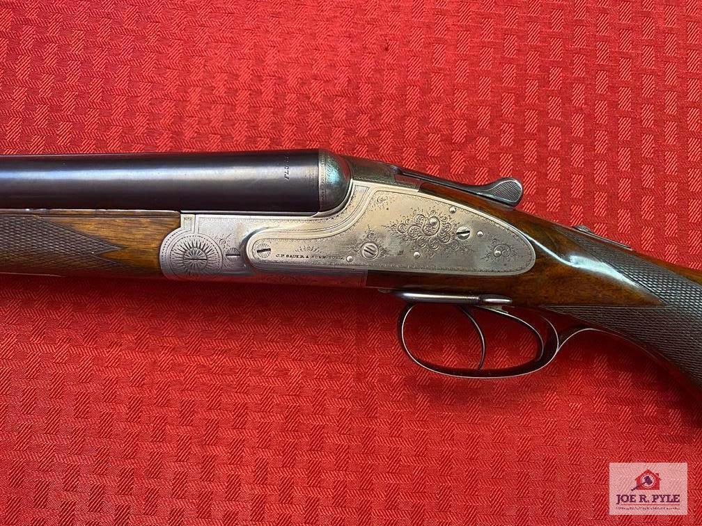 [SKU 102817] J. P. Sauer & Sohn Sidelock Drilling 16 GA/ 16 GA/ 9,3x72R | SN: 132290