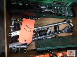Sockets, 1/2" ratchets