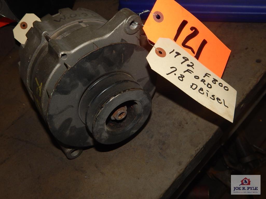 1992 F800 Ford 7-8 Diesel alternator