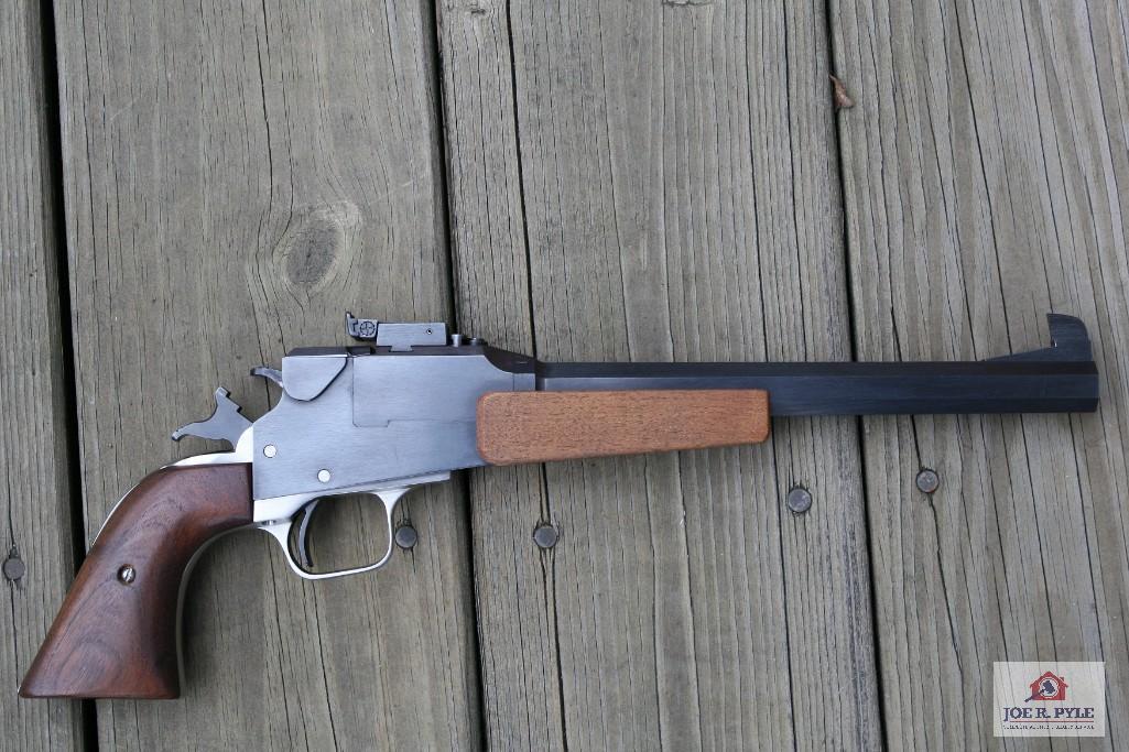 W. R. Riley Ramrod Break-Open Single Shot Pistol SN: PROTO4