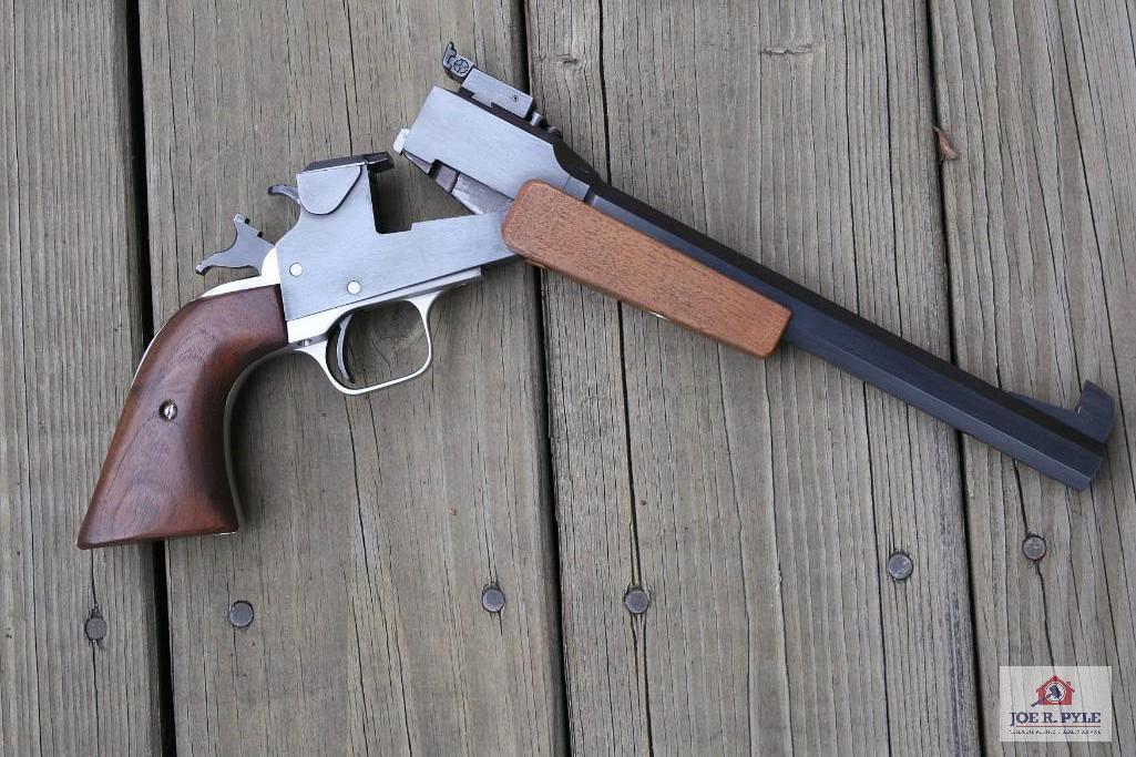 W. R. Riley Ramrod Break-Open Single Shot Pistol SN: PROTO4