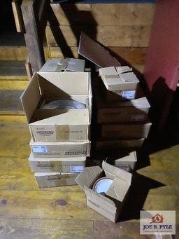 Lot 15+ new in box glass and pottery plates