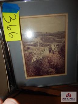 2 Large mirrors & 7 local prints, Coal Baron Restaurant & coal tipples