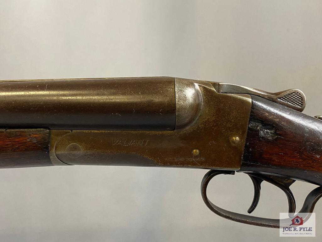 [164] Stevens Valiant Boxlock Side by Side 12 ga | SN: X58949