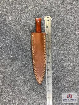 [664] Damascus Blade Hunter w/Sheath