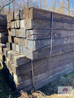 2 Bundles of 8' railroad ties