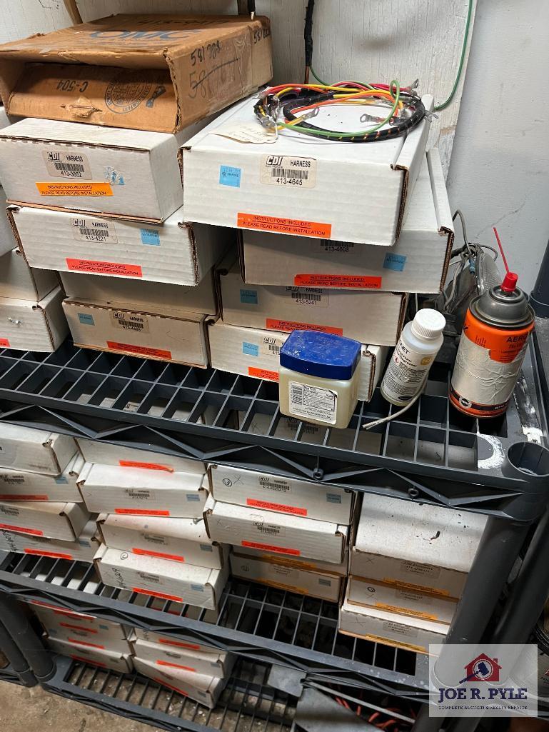 Contents on Gray Shelf