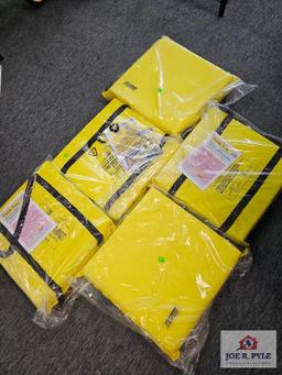 Lot of 5 Yellow Throwable Personal Flotation Devices