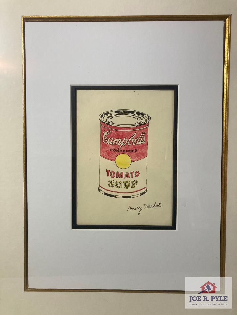 Original Drawing by Andy Warhol