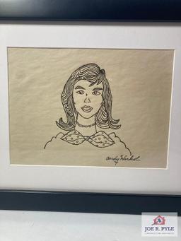 Drawing by Andy Warhol