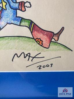 Drawing by Peter Max 2003