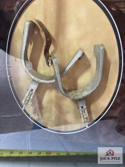 John Wayne Knife & Hat Signed & Other Artifacts Photo Frame