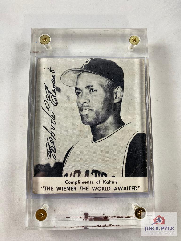 Roberto Clemente 1961 Kahn's Wieners