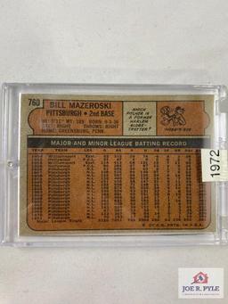 Bill Mazeroski - 1972 Topps 760
