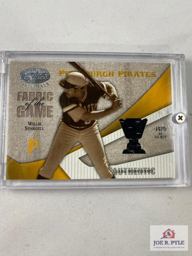 Willie Stargell Fabric of the Game, 2004 Leaf Certified Materials Fabric of the Game FG200, 39/50