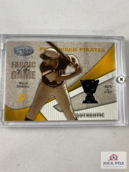 Willie Stargell Fabric of the Game, 2004 Leaf Certified Materials Fabric of the Game FG200, 39/50