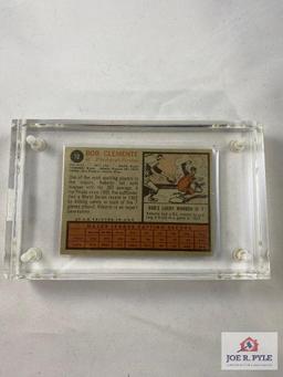 Bob Clemente 1962 Topps 10 Baseball Card
