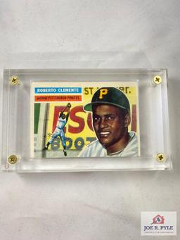 Roberto Clemente 1956 Topps 33 White Back