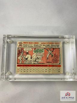 Roberto Clemente 1956 Topps 33 White Back
