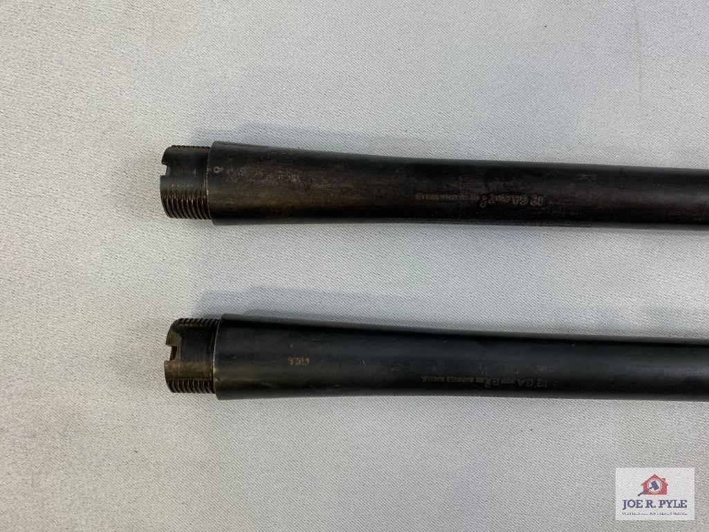 [404] Two Remington Shotgun Barrels