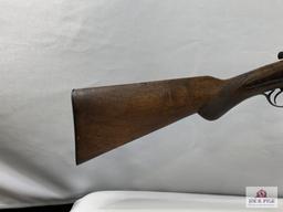 [481] Parkhurst Double Hammer Side by Side Shotgun 12 ga, SN: 2376