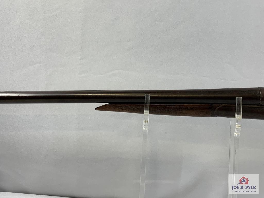[481] Parkhurst Double Hammer Side by Side Shotgun 12 ga, SN: 2376