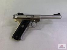 [110] Ruger Mk II Target Stainless .22 LR, SN: 213-28203