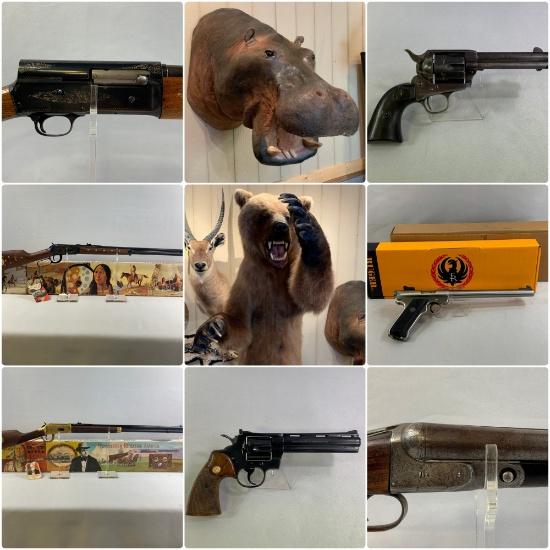 Spring 2025 Guns & Taxidermy Auction