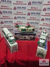 3-Set of Hess collectible items
