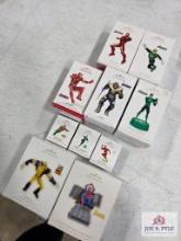 Collection of Super Hero Hallmark ornaments