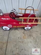 InStep fire rescue pedal car