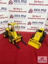 Tonka loader and Tonka forklift