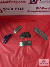 Lot of hat buckles
