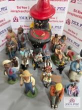 Assortment of figurines