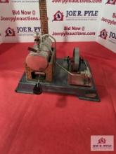 Wilesco toy steam engine