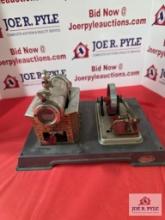 Wilesco toy steam engine