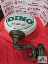 Sinclair Dino Gasoline mounted lamp