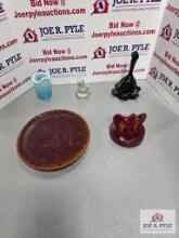 Collection of Fenton items