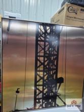 Art piece of a crane