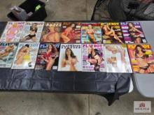 Collection of Playboy magazines