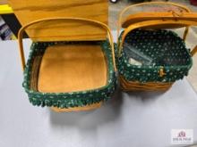 2 Longaberger baskets