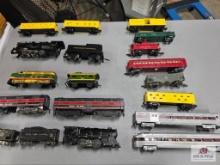 Assortment collection of vintage trains